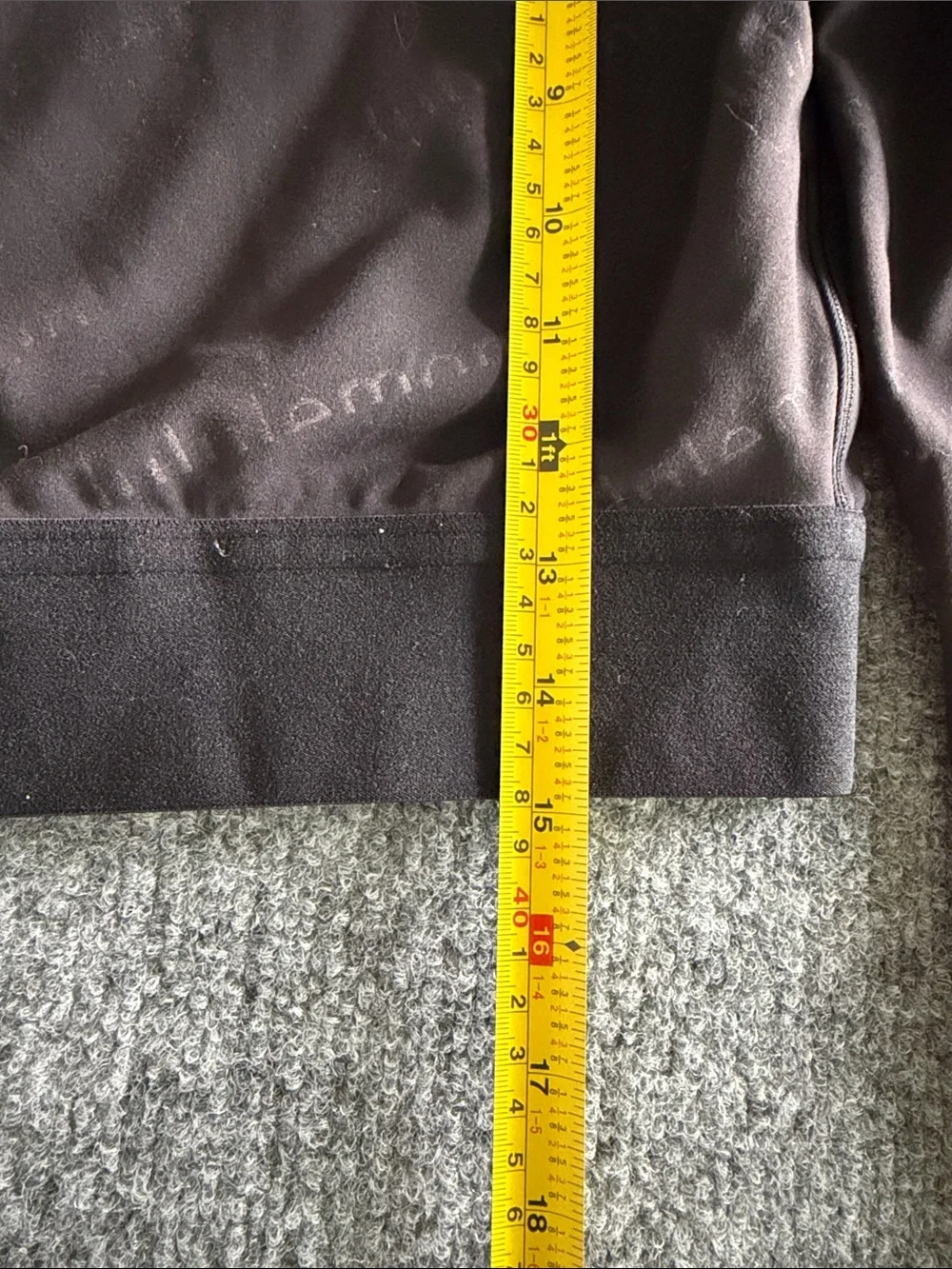Lululemon Wunder Train Cropped Long Sleeve